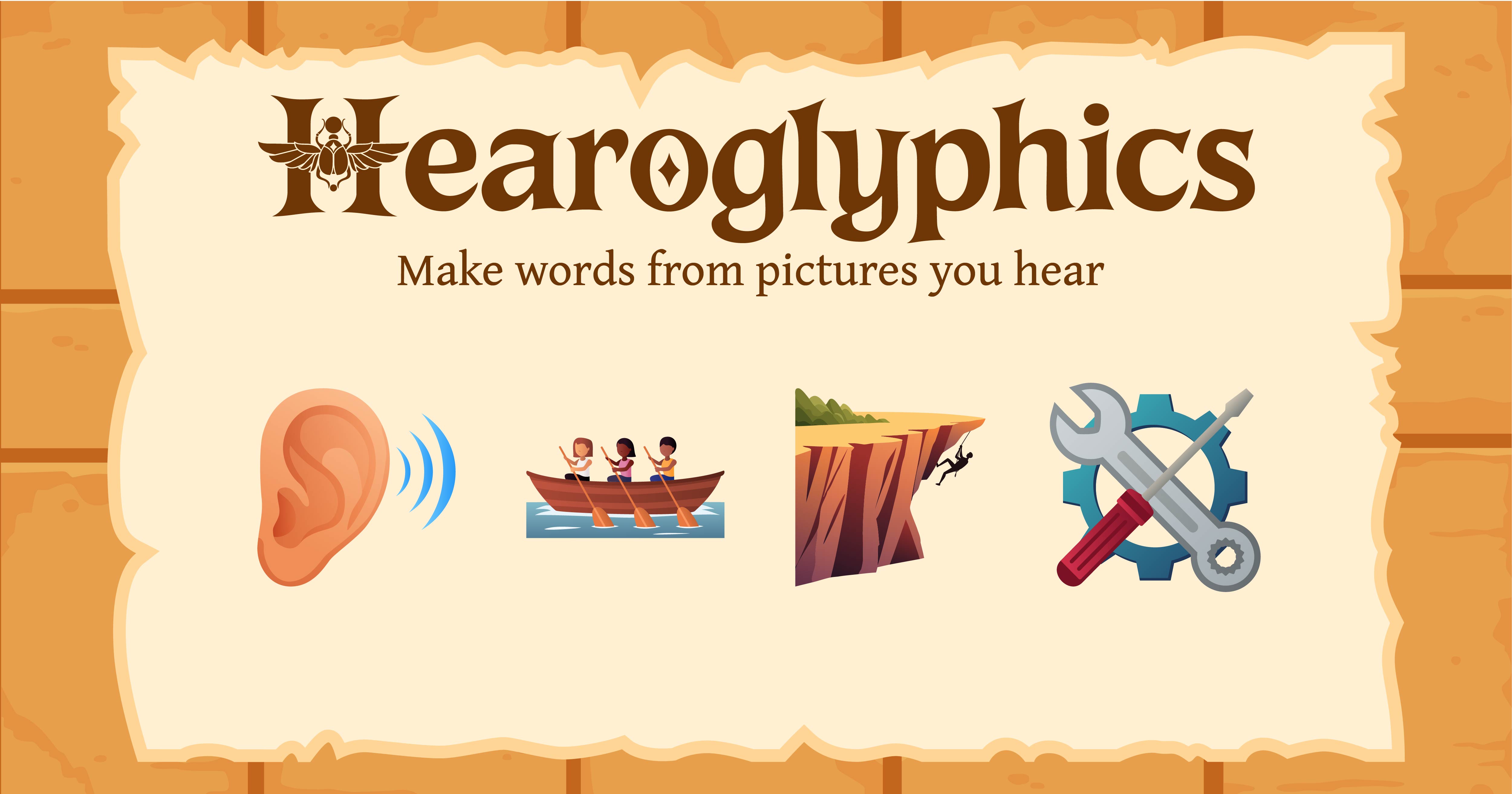 Vorschaubild von Hearoglyphics – Daily Rebus Puzzle Game